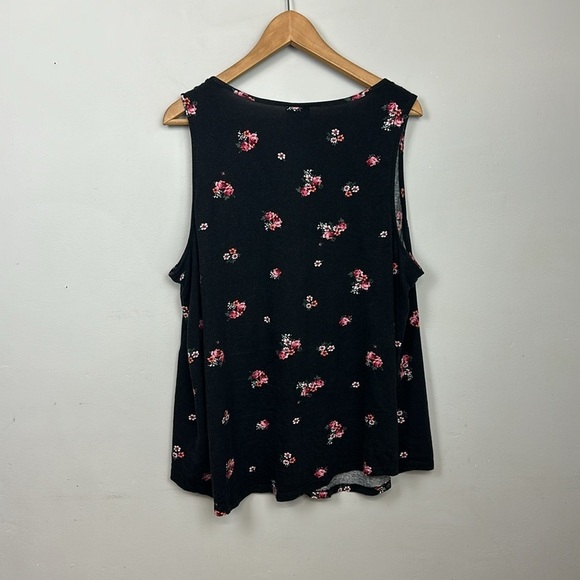 Torrid Heritage Slub V-Neck Macrame Tank Sz 3X - Picture 8 of 11